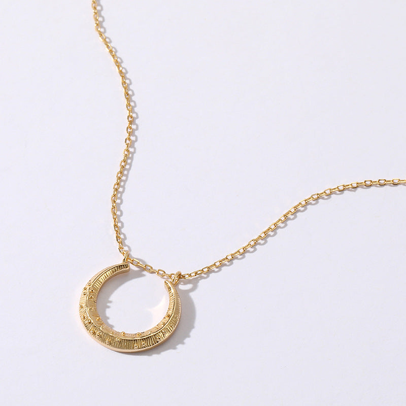 14K Gold Geometric Necklace