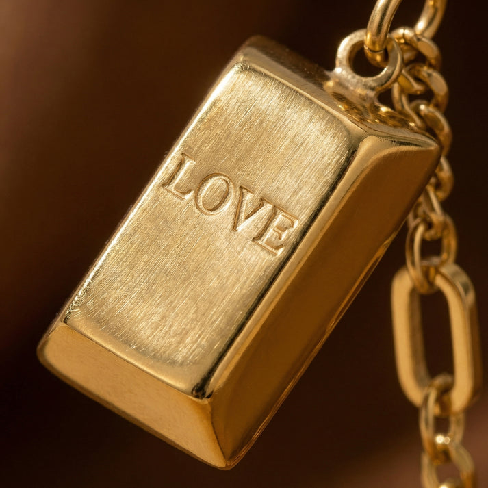 14K Textured Necklace